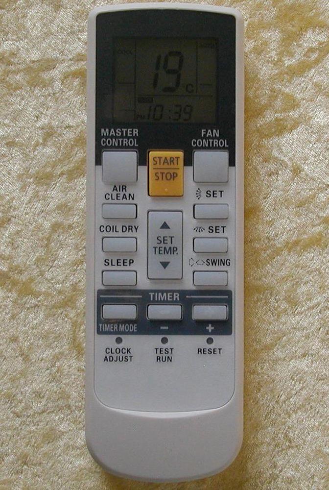Fujitsu air conditioner remote control manual